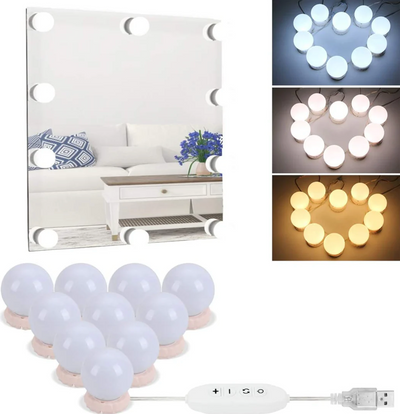 Ampolletas Led para Espejos Maquillaje