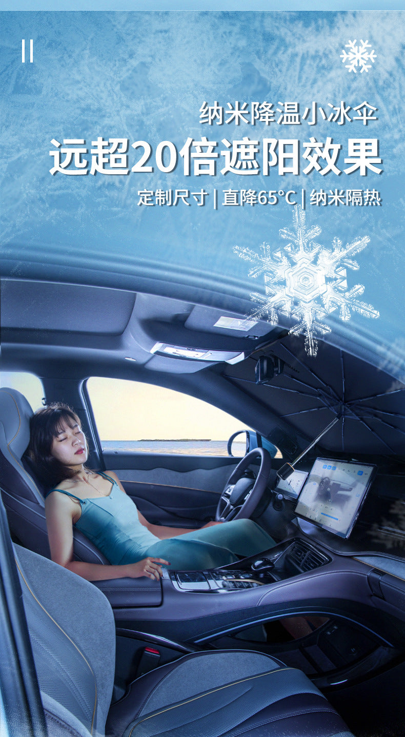 SunCar Pro: Parasol Plegable para auto