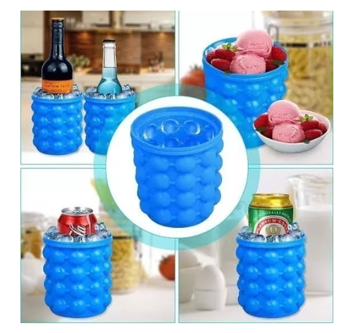 CUBETA DE SILICONA PARA HIELO